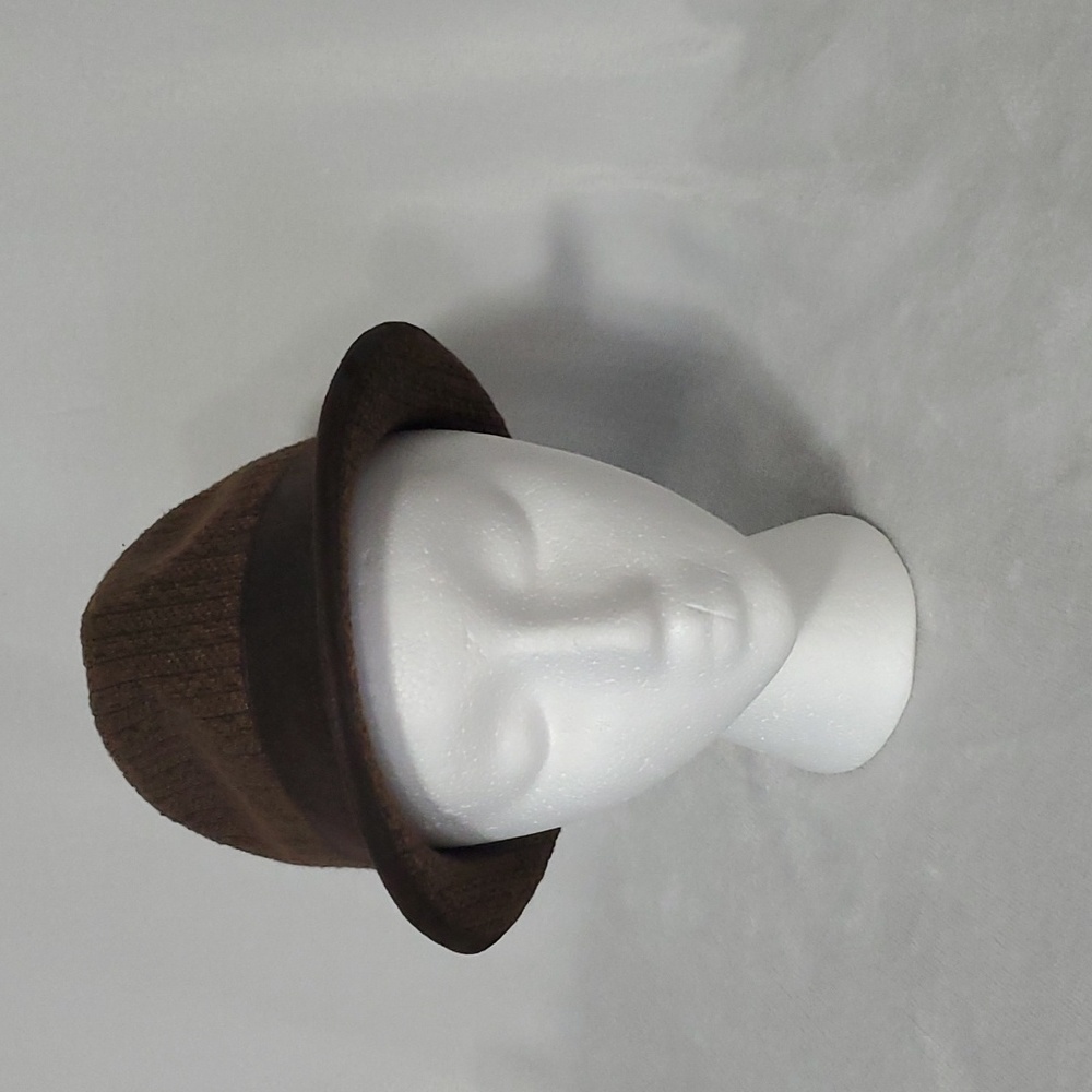 🏡 DOBBS DCTL935215 Brown Fedora Hat Size S